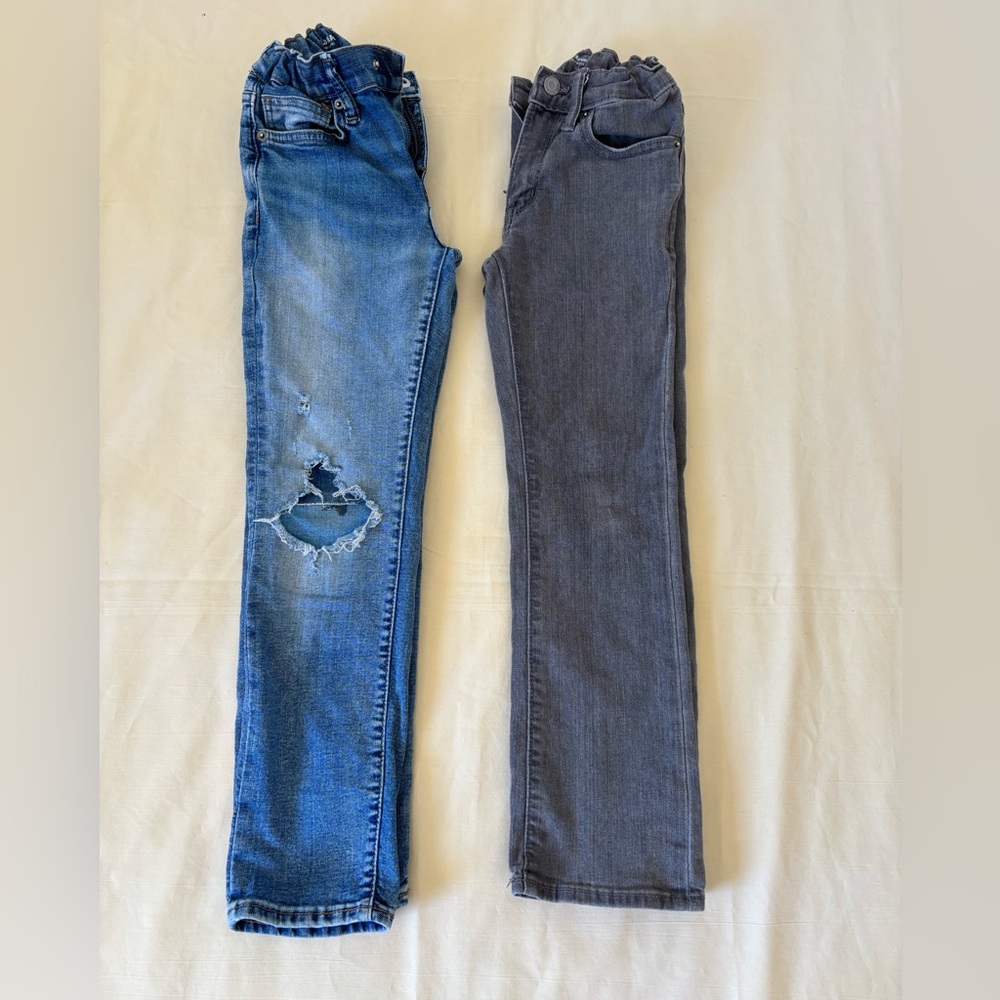 Old Navy Men's Skinny Jeans in Blue and Gray Size 8